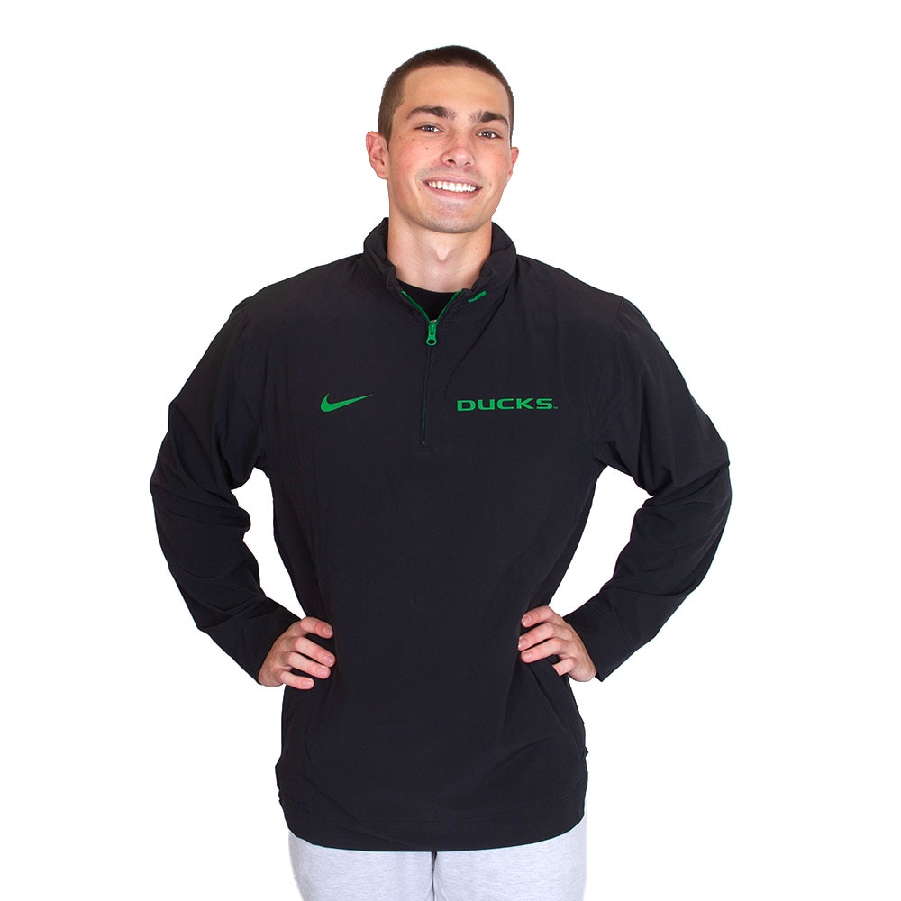 Ducks, Nike, Black, Coat/Jacket, Polyester Blend, Men, Football, Lightweight, Coaches, 797557